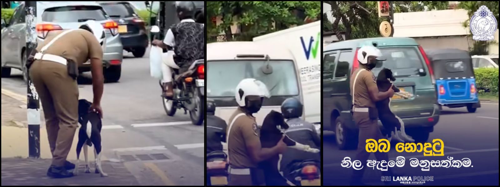 Colombo Traffic Cop's Kindness Goes Viral